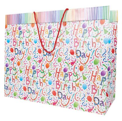 Happy Birthday Gift Bag - Jumbo