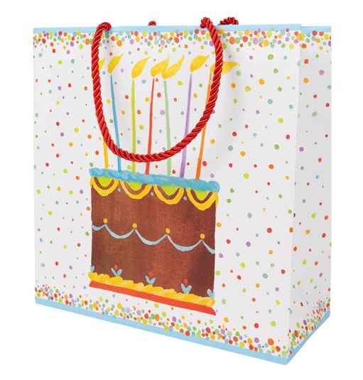 Birthday Cake Gift Bag - Medium