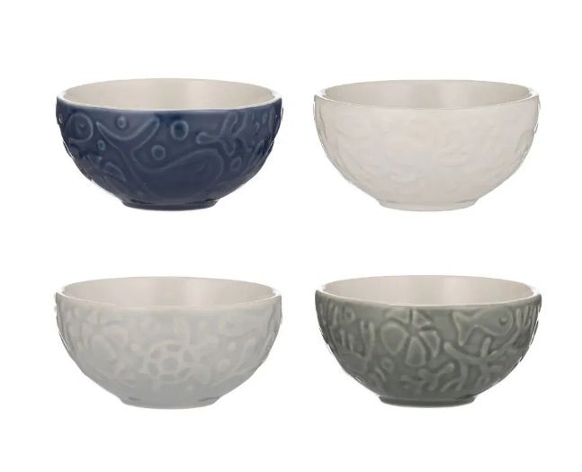 Nautical Mini Bowls Set of 4