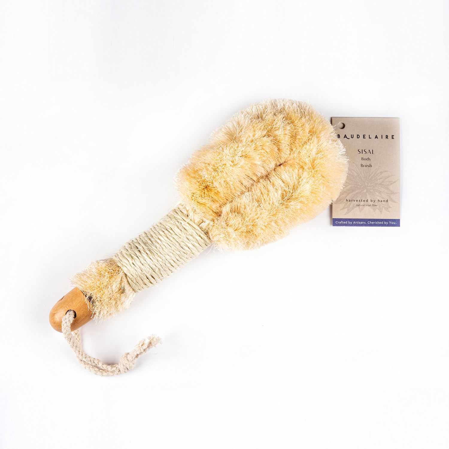 9" Sisal Bath Brush