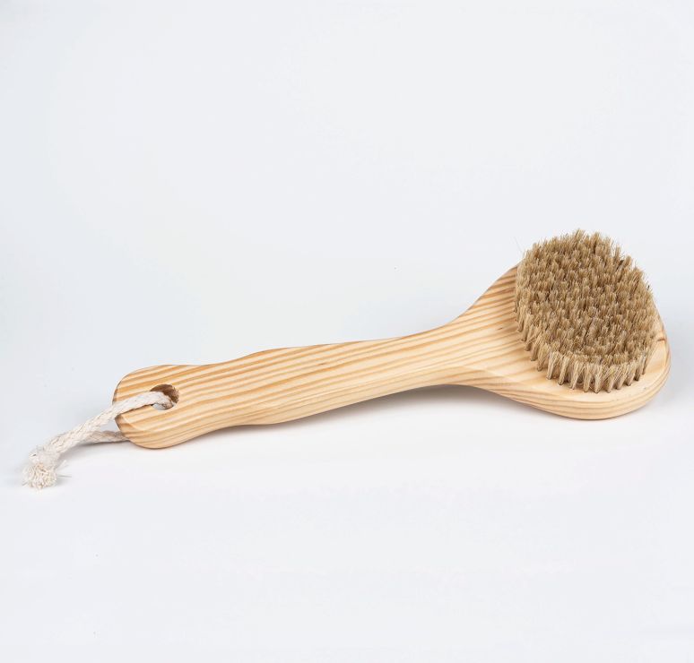 Cedar 10" Short-Handle Bath Brush