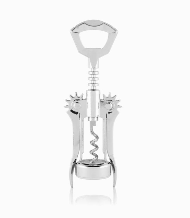 Glider Winged Wine Bottle Corkscrew w/ Foldable Foil Cutter