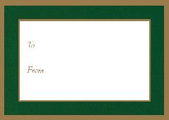 Green Gift Tags