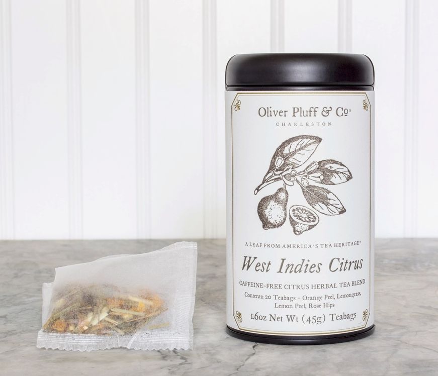 West Indies Citrus - 20 Tea Bags in Signature Tea Tin