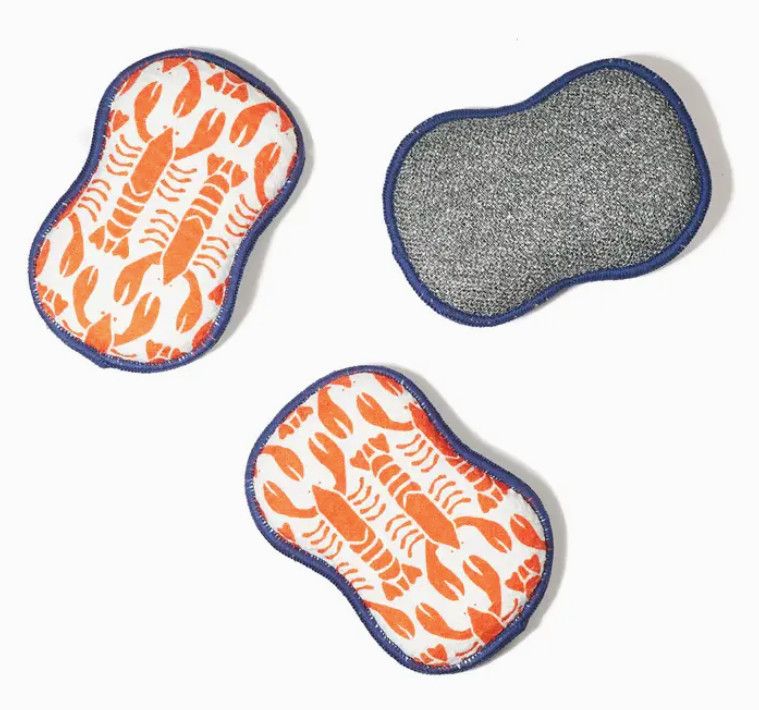 RE:usable Sponges (Set of 3) Lobster