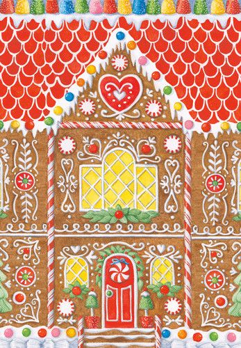 Gingerbread House Small Gift Bag