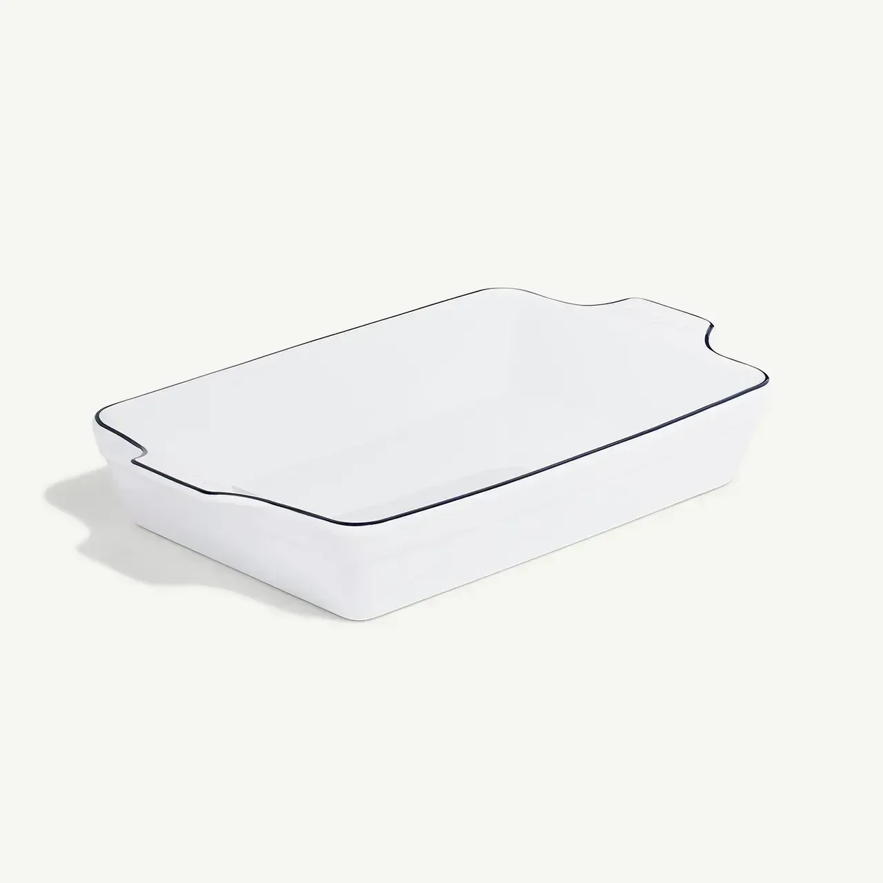 9x13" Rectangular Baking Dish Navy Rim