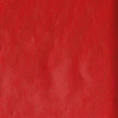 Fluted Red Foil Embossed Roll Wrap 30 Inchx 6 Ft Foil-2"core