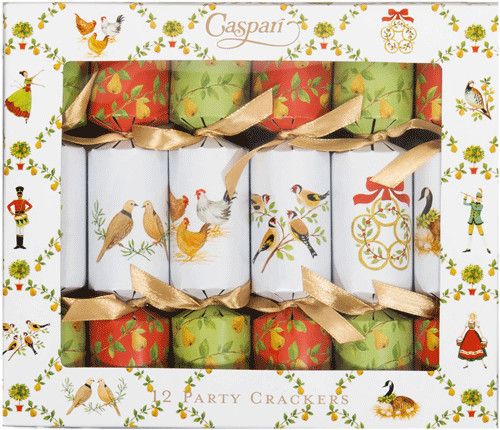 On The Twelfth Day Mini Party Crackers Set of 12