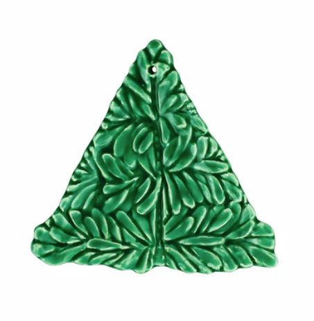 Green Figural Tree Ornament