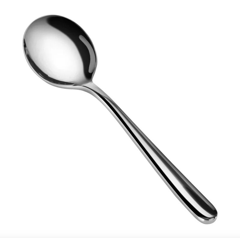 Rain II Bouillon Spoon
