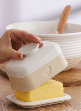 Rustic Charm Butter Dish