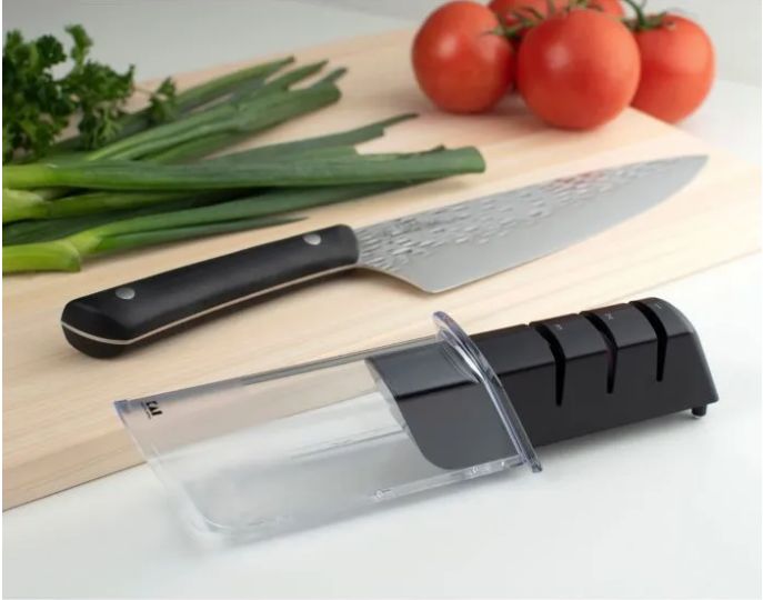 Diamond and Ceramic Retractable Sharpener