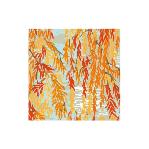 Willows Coral Cocktail Napkins - 20 Per Package