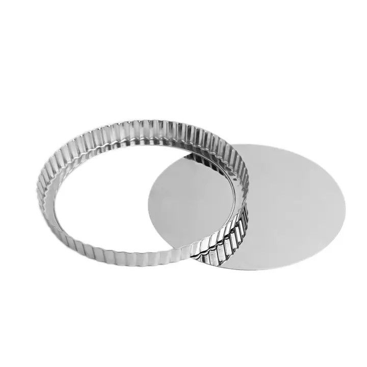 Stainless Steel Tart Pan 9"