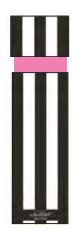 Designer Matches Black &amp; White Stripes 4"