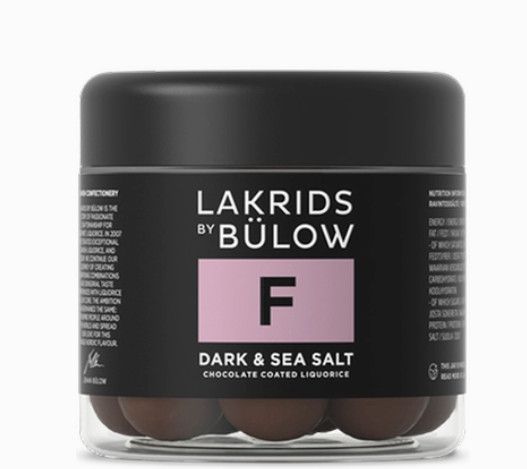 Dark &amp; Sea Salt Chocolate Coated Gourmet Licorice