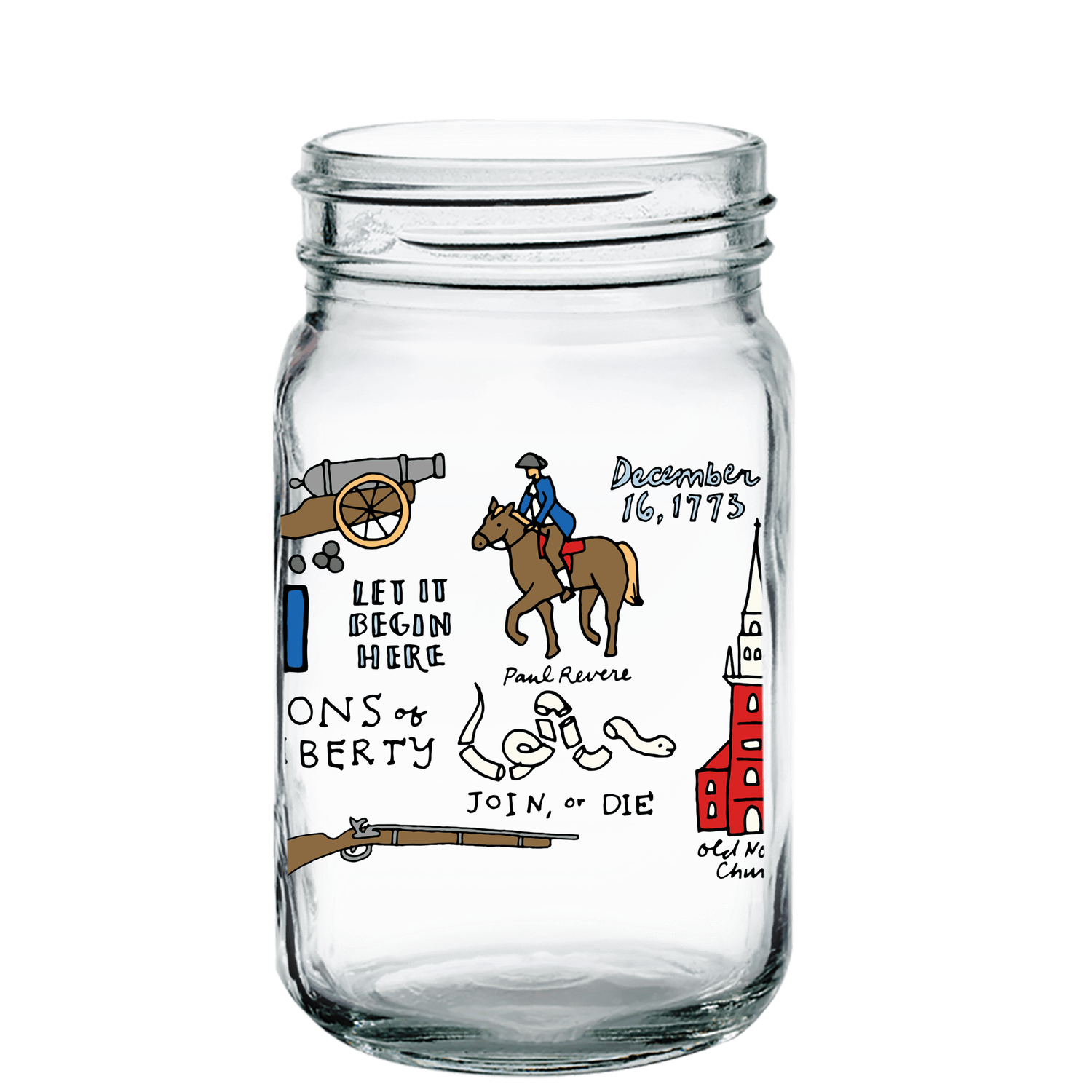 Boston Wanderer Mason Jar