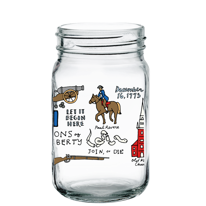 Boston Wanderer Mason Jar