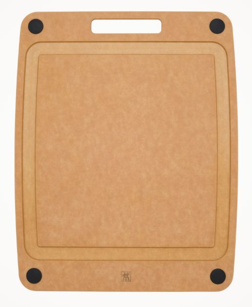 Plant Based Cutting Board w/Groove Natural 14" x 11.25"