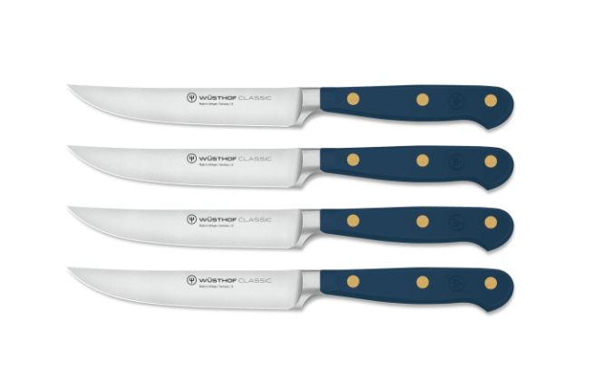 Classic Wild Blueberry Four Piece Steak Knife Set