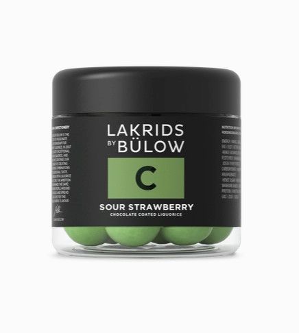 Sour Strawberry - White Chocolate Coated Red Licorice