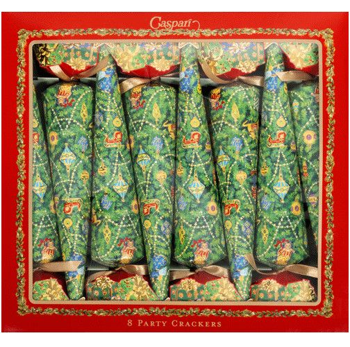 Christmas Tree Christmas Cone Crackers - Set of 8