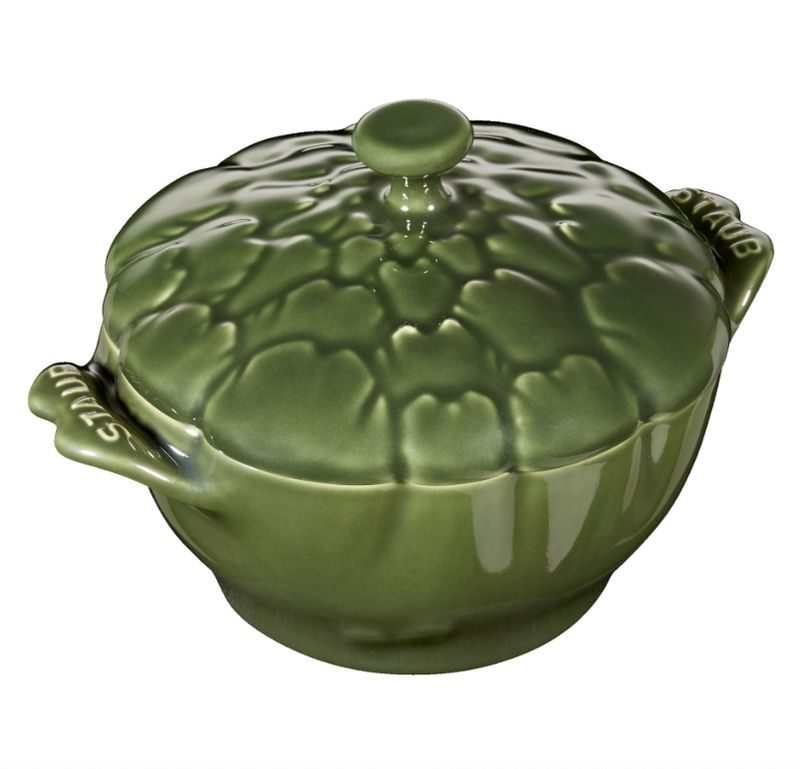16-oz Petite Artichoke Cocotte - Basil