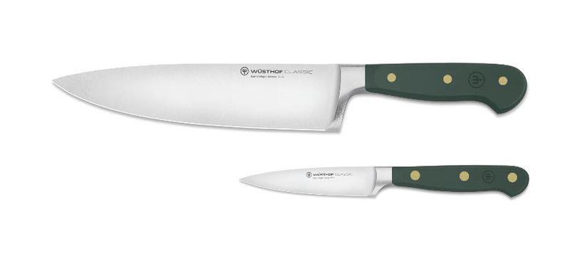 Classic Color Two Piece Set 3.5" Paring, 8" Chef's Fresh Rosemary