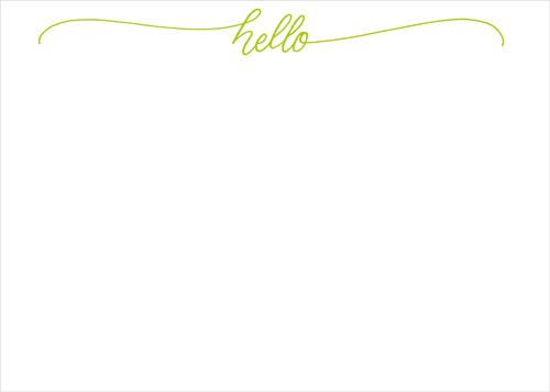 Hello Script Correspondence