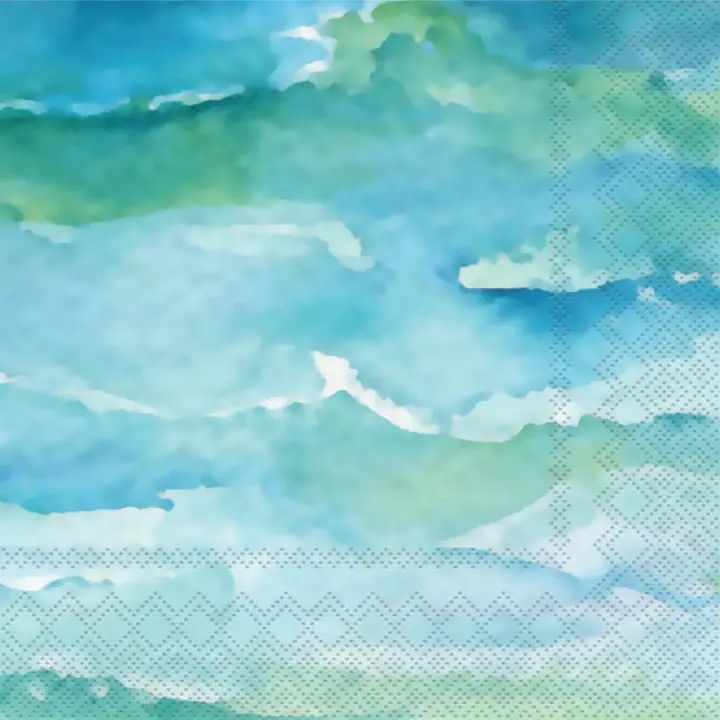 Ocean Cocktail Napkins Set of 20