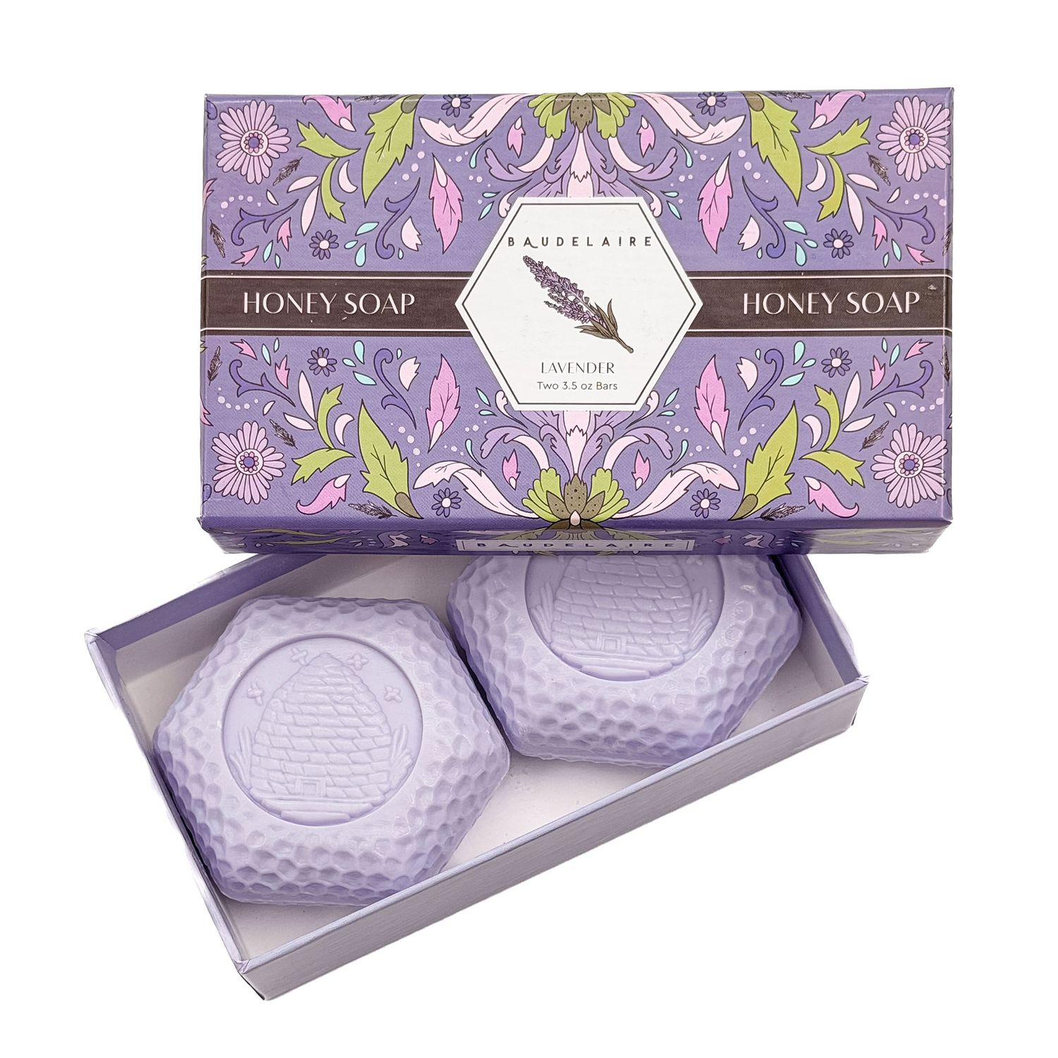 Lavender Honey Soap 3.5oz - Gift Box