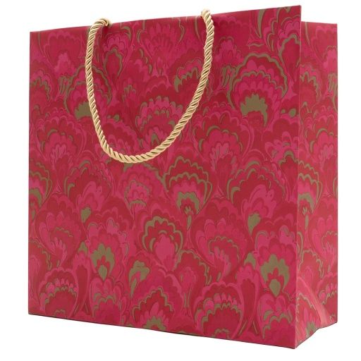 Marbled Ceramica Fuschsia Gift Bag