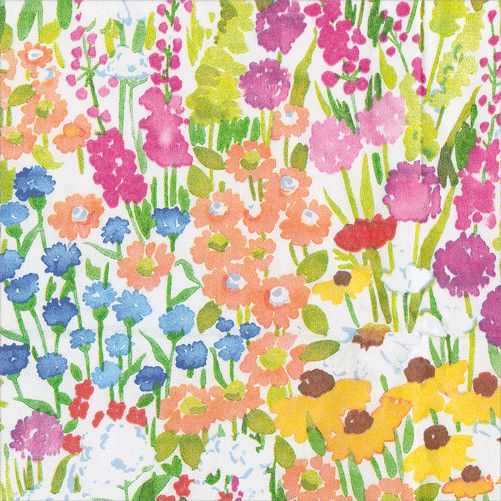 Primavera Cocktail Napkins - 20 Per Package