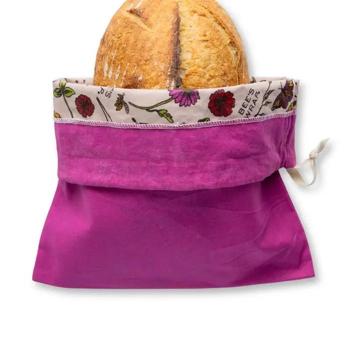 Artisan Bread Bag - Magenta/Meadow Magic