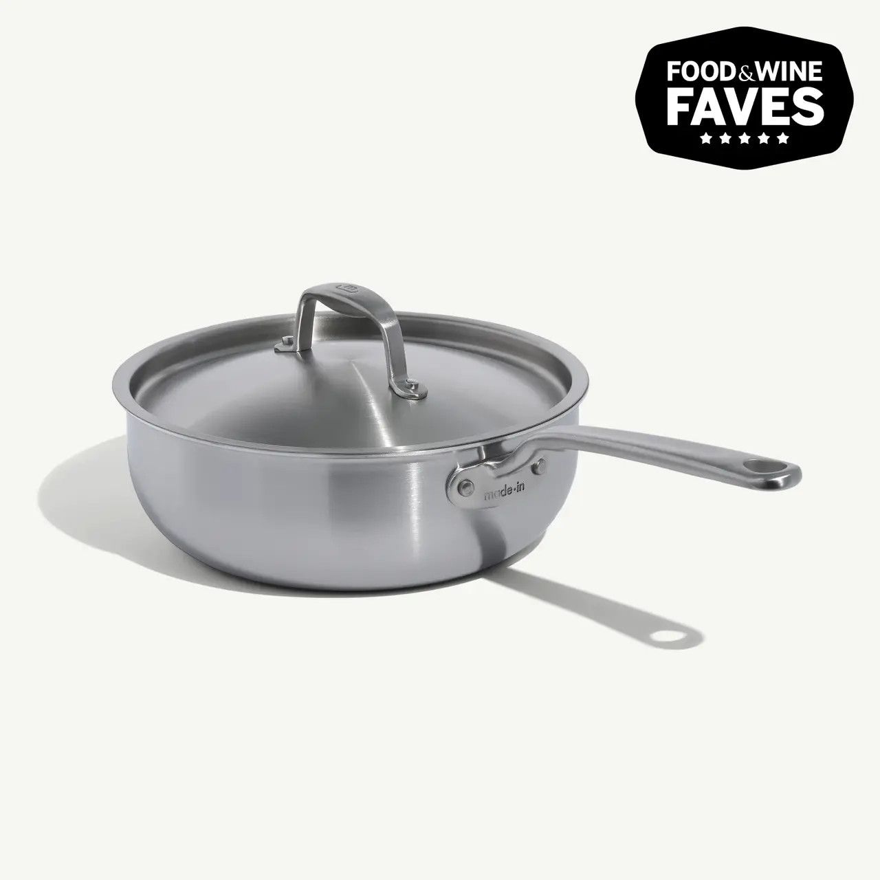 3.5 Qt Stainless Steel Saucier