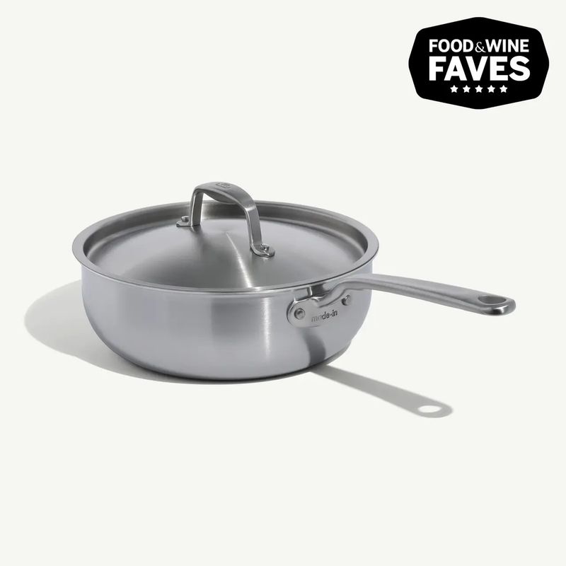 3.5 Qt Stainless Steel Saucier