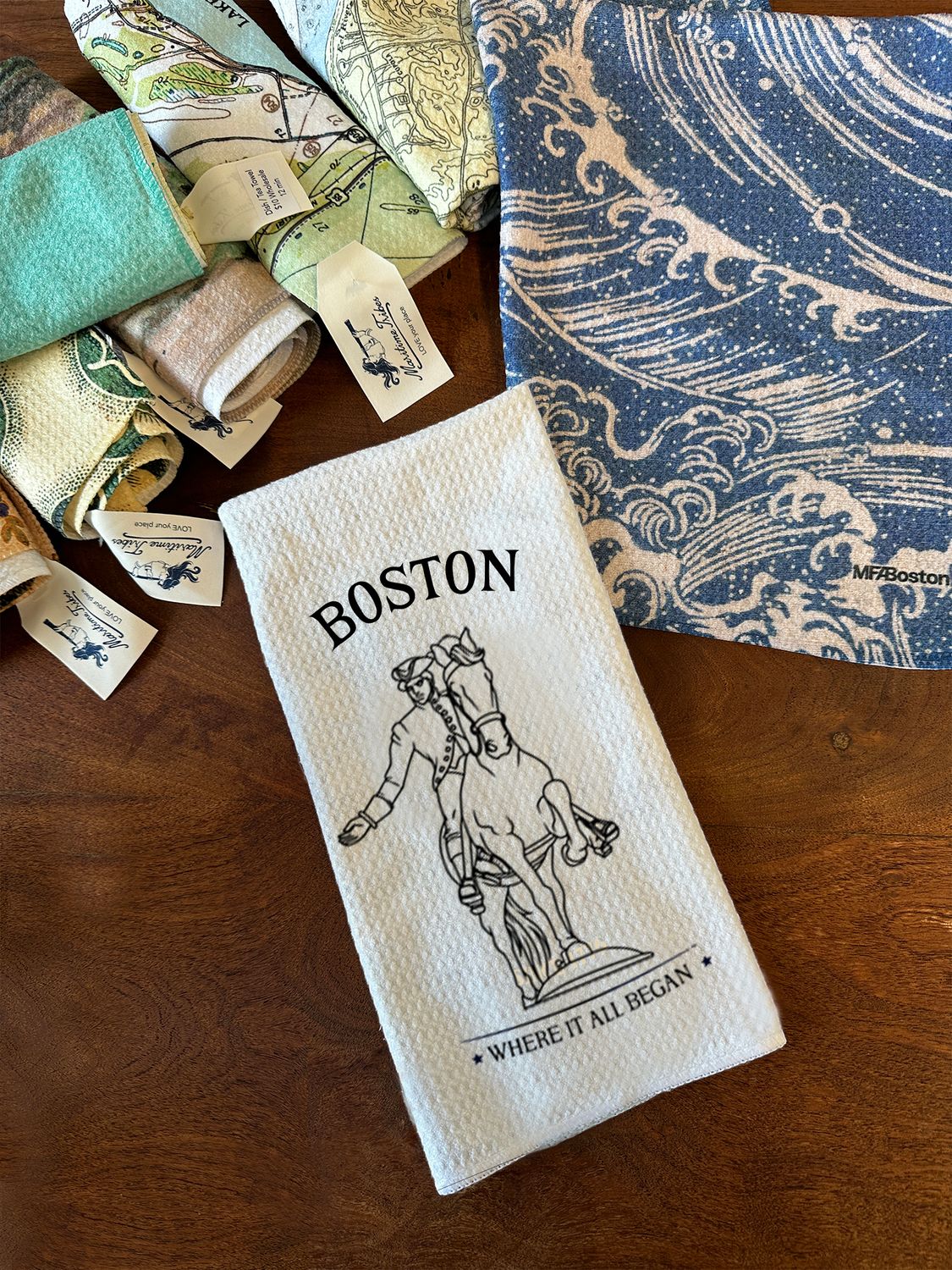 Paul Revere ~ Where it all began ~ Hand Towel