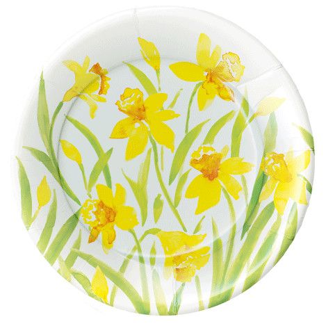 Spring Herald Salad/dessert Plates - 8 Per Package