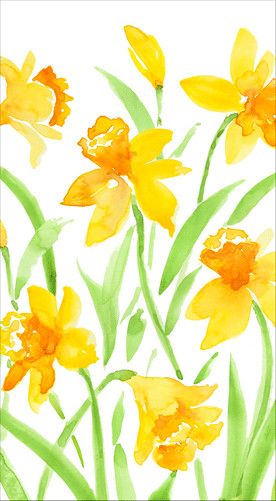 Spring Herald Guest Towel
