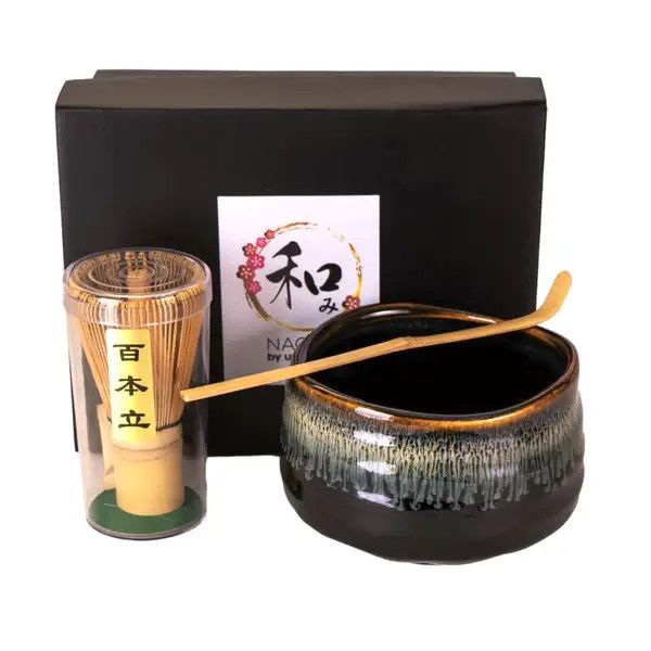 Matcha Bowl Set w/ Whisk &amp; Spoon