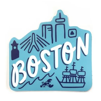 Boston City Vinyl Sticker