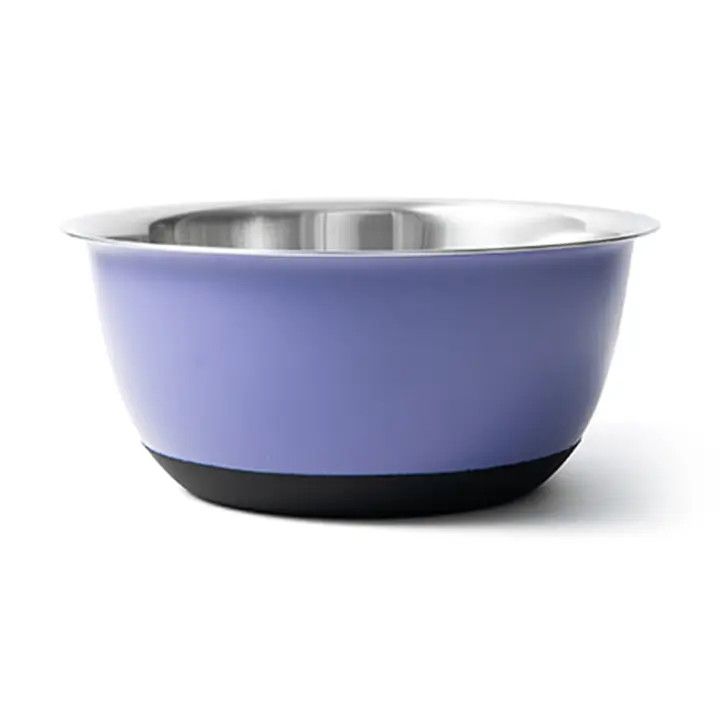Purple Stainless Steel Mixing Bowl 4.25 Qt