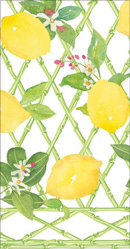 Limoncello Cotton Napkin Set of 4