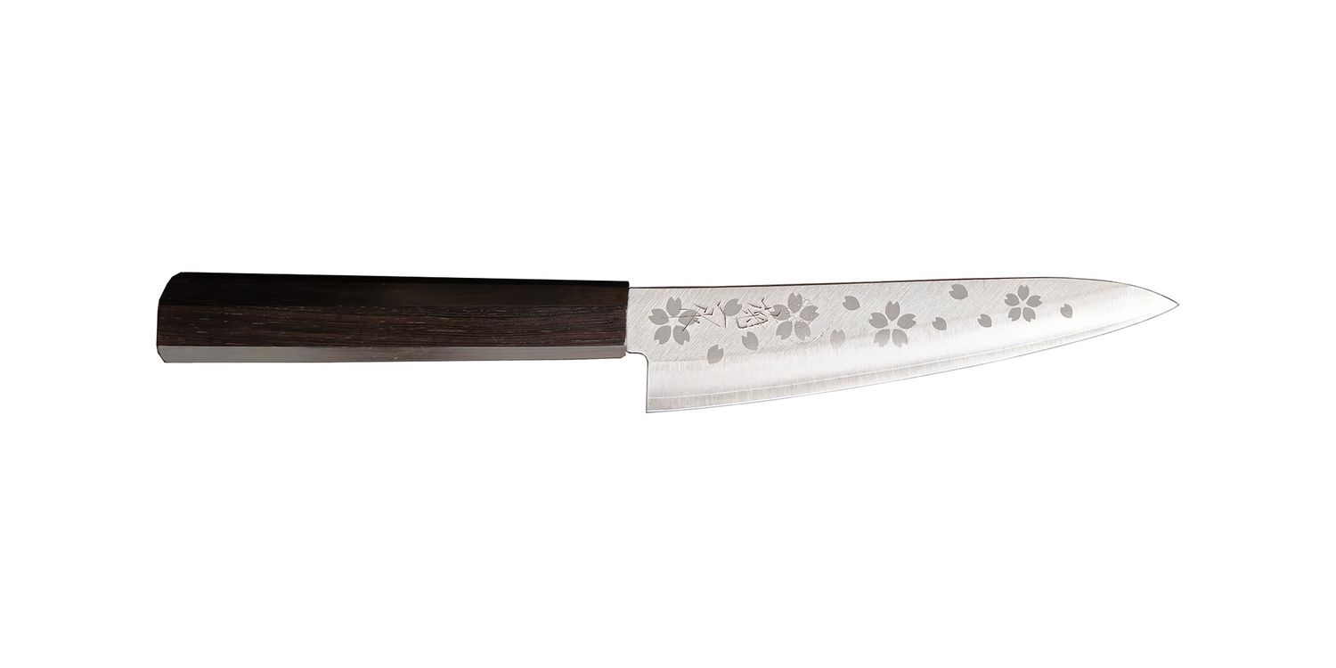 LE Sakura Series 6" Petty Knife w/ Ebony Handle
