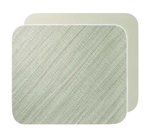 Izmir Reversible 13"x15" Rectangle Set of 4, Color: Beige - Beige
