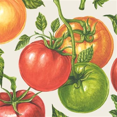 Tomato Cocktail Napkin - Pack of 20