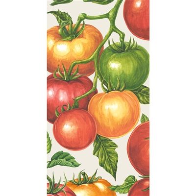 Tomato Guest Towel - Pack of 16