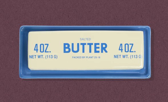 Butter Stick Butter Dish