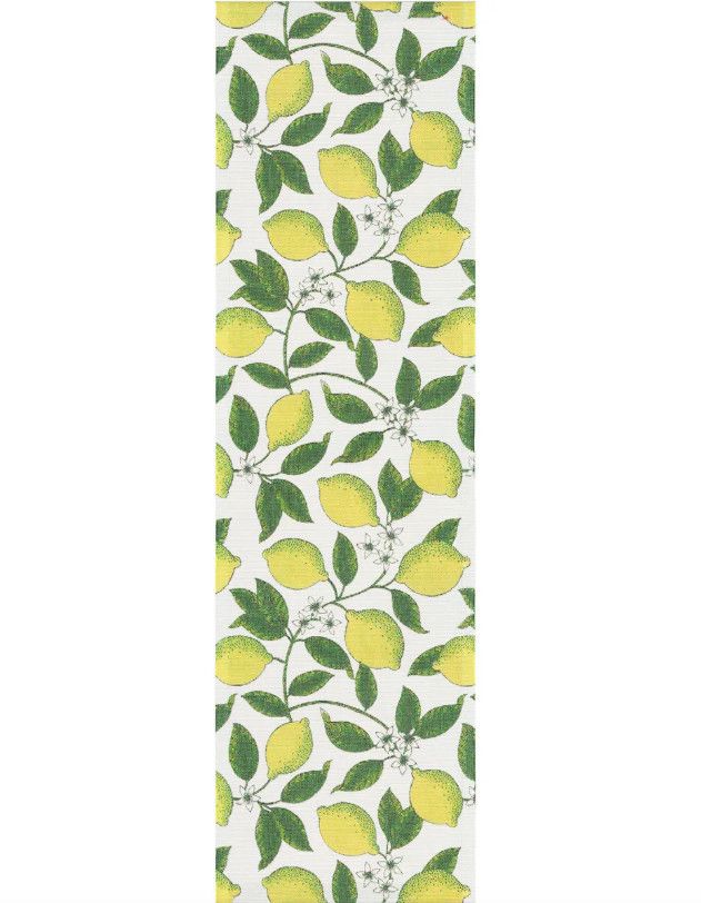 Citroner Bla Table Runner 14" x 31.5"